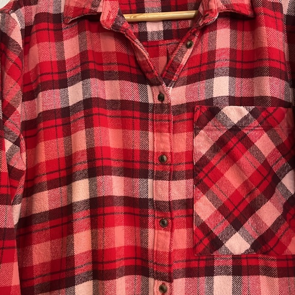 Aerie flannel oversized shirt - Picture 2 of 4